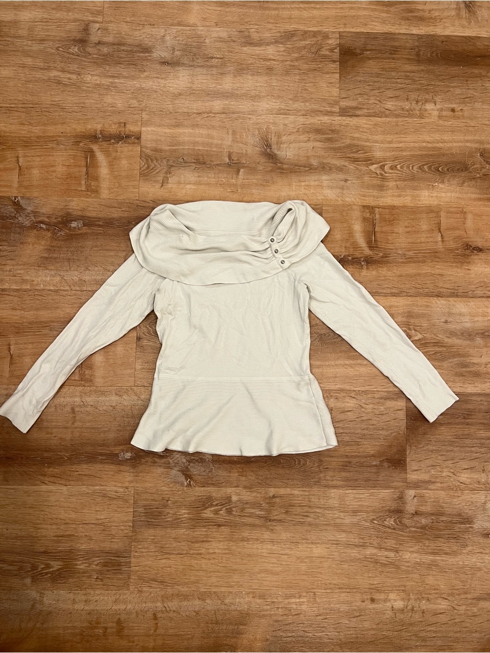 White House Black Market Off Shoulder Sweater